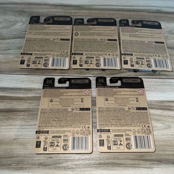 5 Matchbox Diecast Cars Shows  Morris Minor, 2024 Nouveu, Jeep, Life Time New - Picture 7 of 7